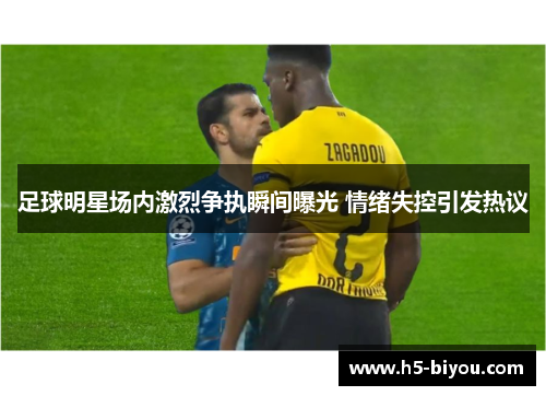 足球明星场内激烈争执瞬间曝光 情绪失控引发热议 足球明星场内激烈争执瞬间曝光 情绪失控引发热议